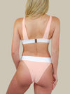 The back of the ELLEJAY Buzios Bikini Top is simple and sweet. This top has a clasp closure and thick band.